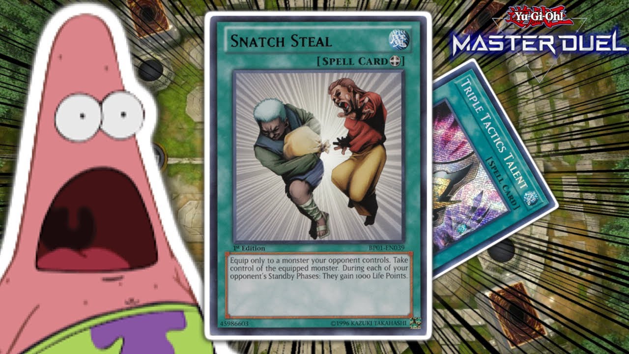SNATCH STEAL IS UNBANNED ON YU-GI-OH MASTER DUEL
