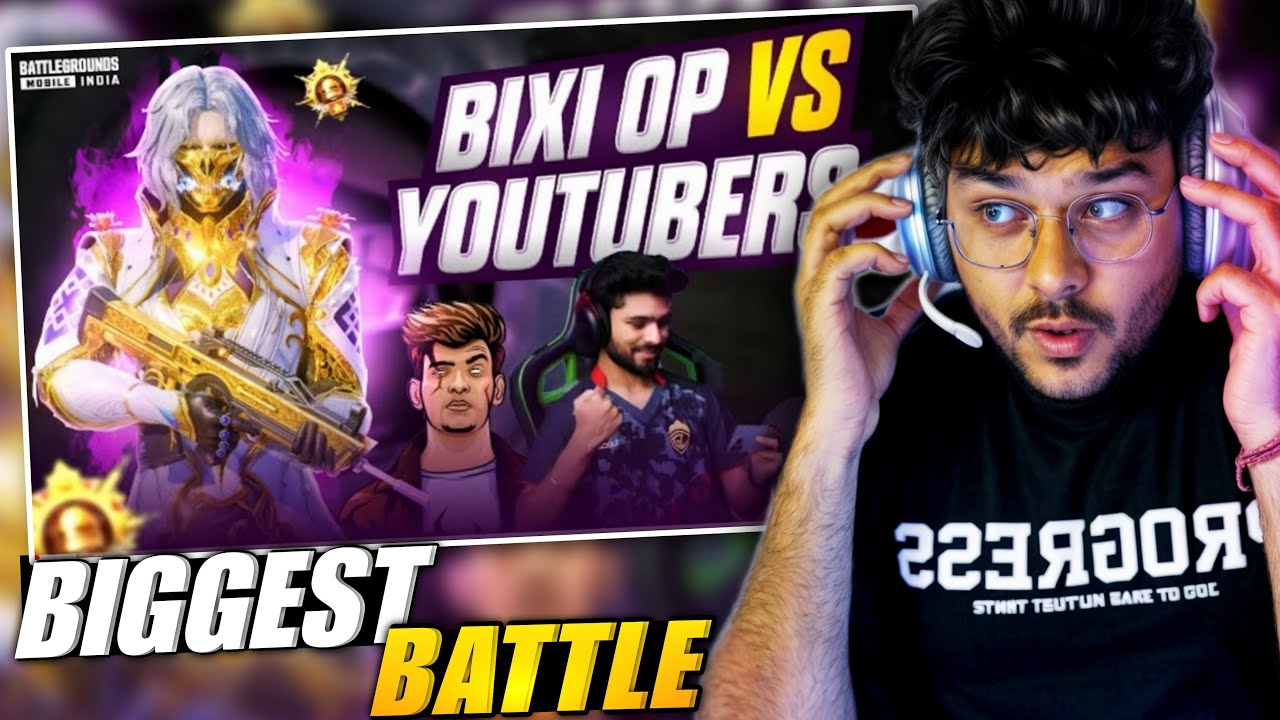 BIXI OP vs LOLZZZ GAMING , BANDOOKBAZ 1V3 BIXI OP VS ALL STREAMERS | Dominating Conqueror Lobby