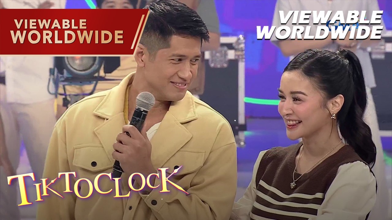 TiktoClock: Aljur Abrenica's MELTING GAZE for Kris Bernal!