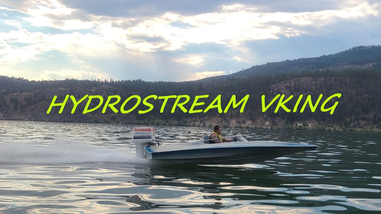 Hydrostream Vking with 235hp Johnson!  (and other boats)