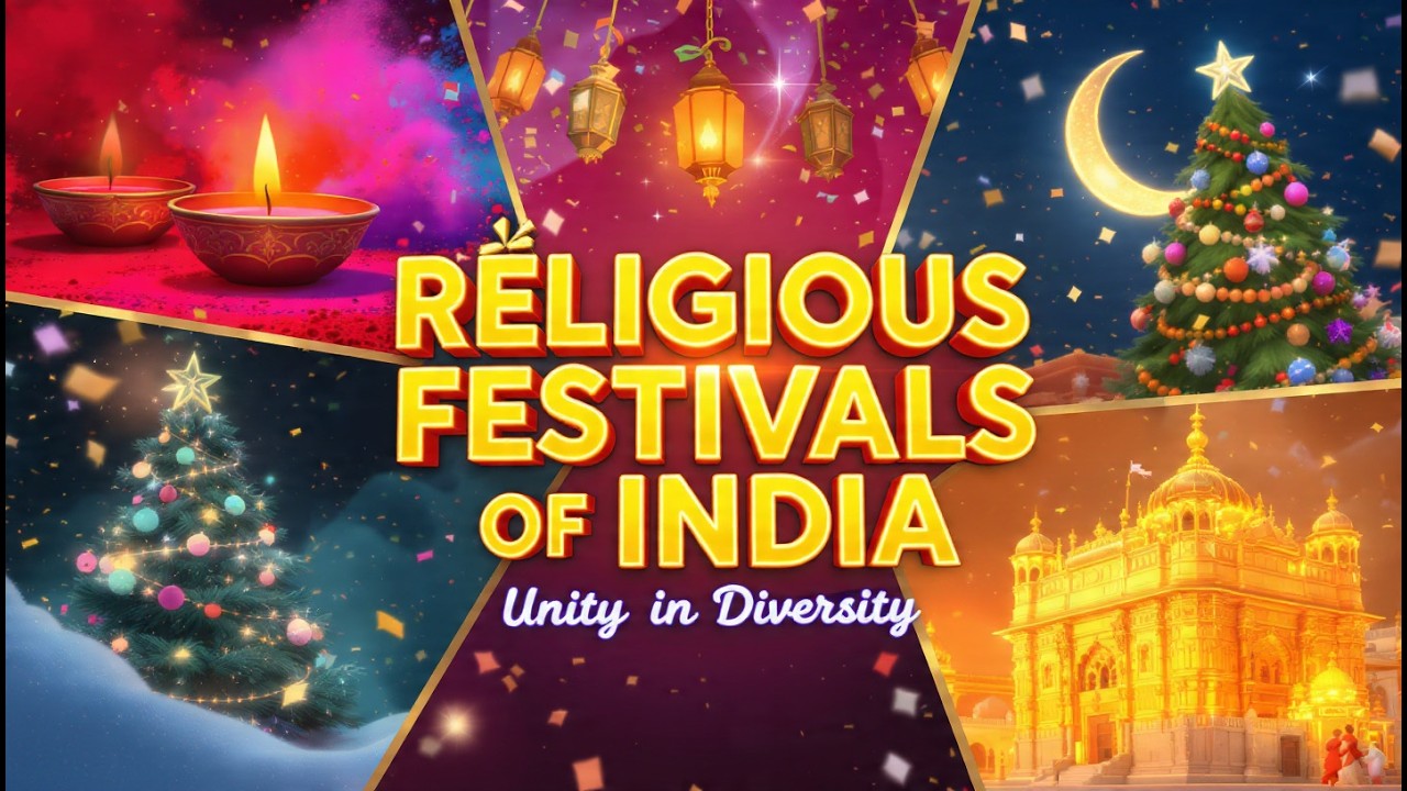 Religious Festivals of India | Major Festivals Celebrated Across India✨| Festivals | Twinkle Teams