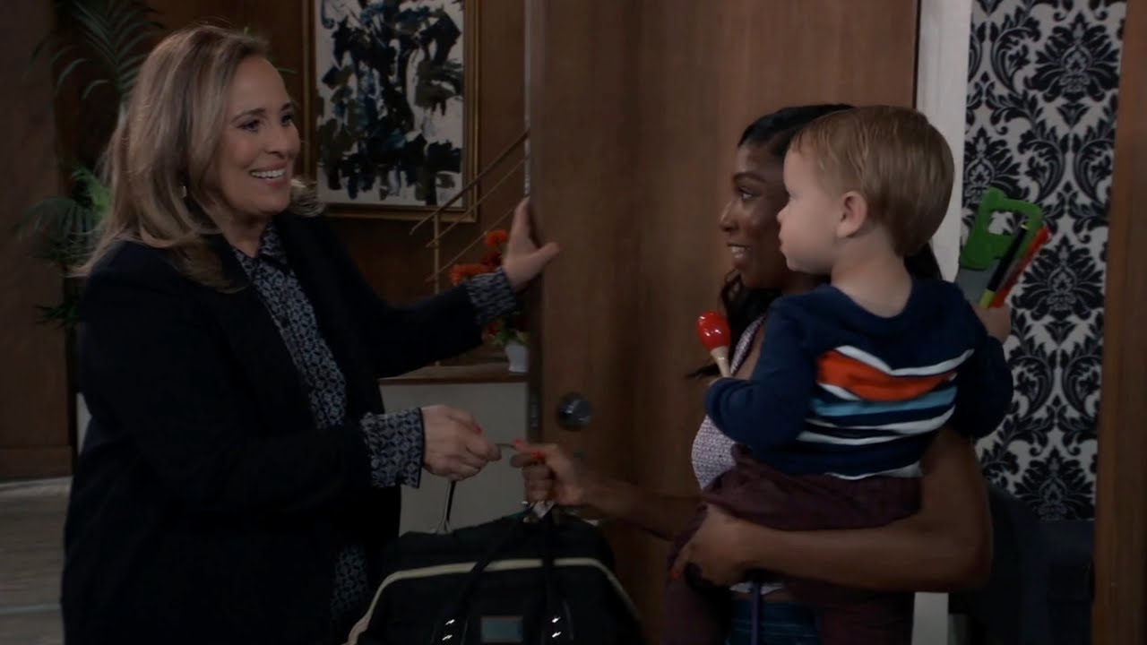 GH 4/25/2024 | Trina helps Laura with Ace 1/2