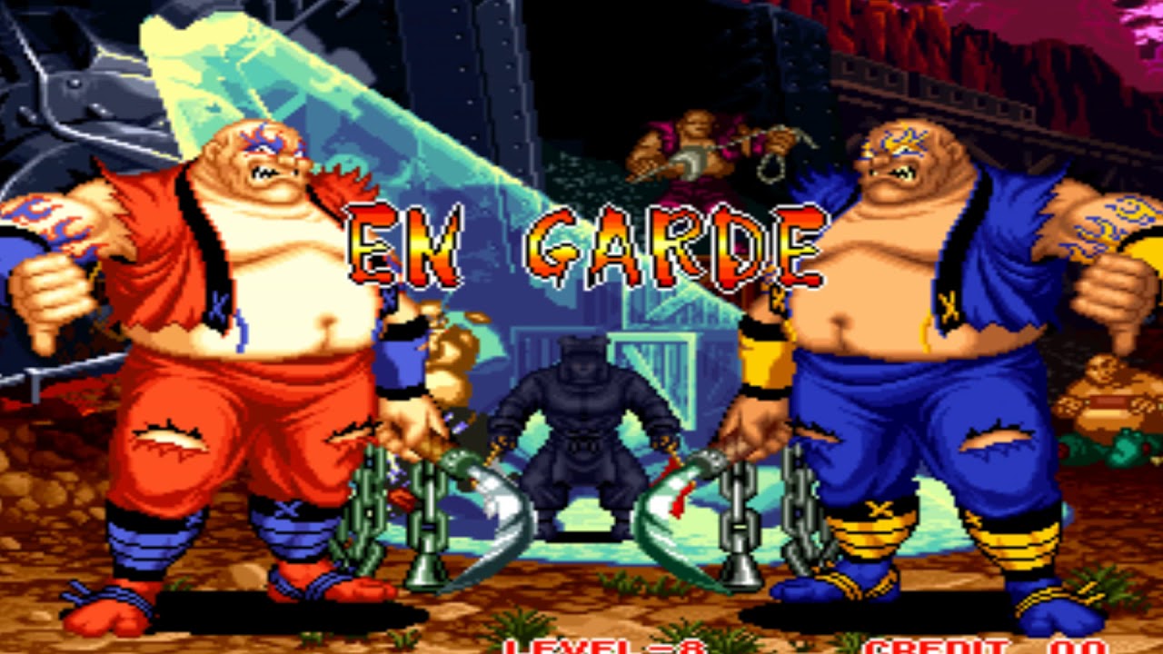 Samurai Shodown II - EARTHQUAKE (Arcade) Level 8