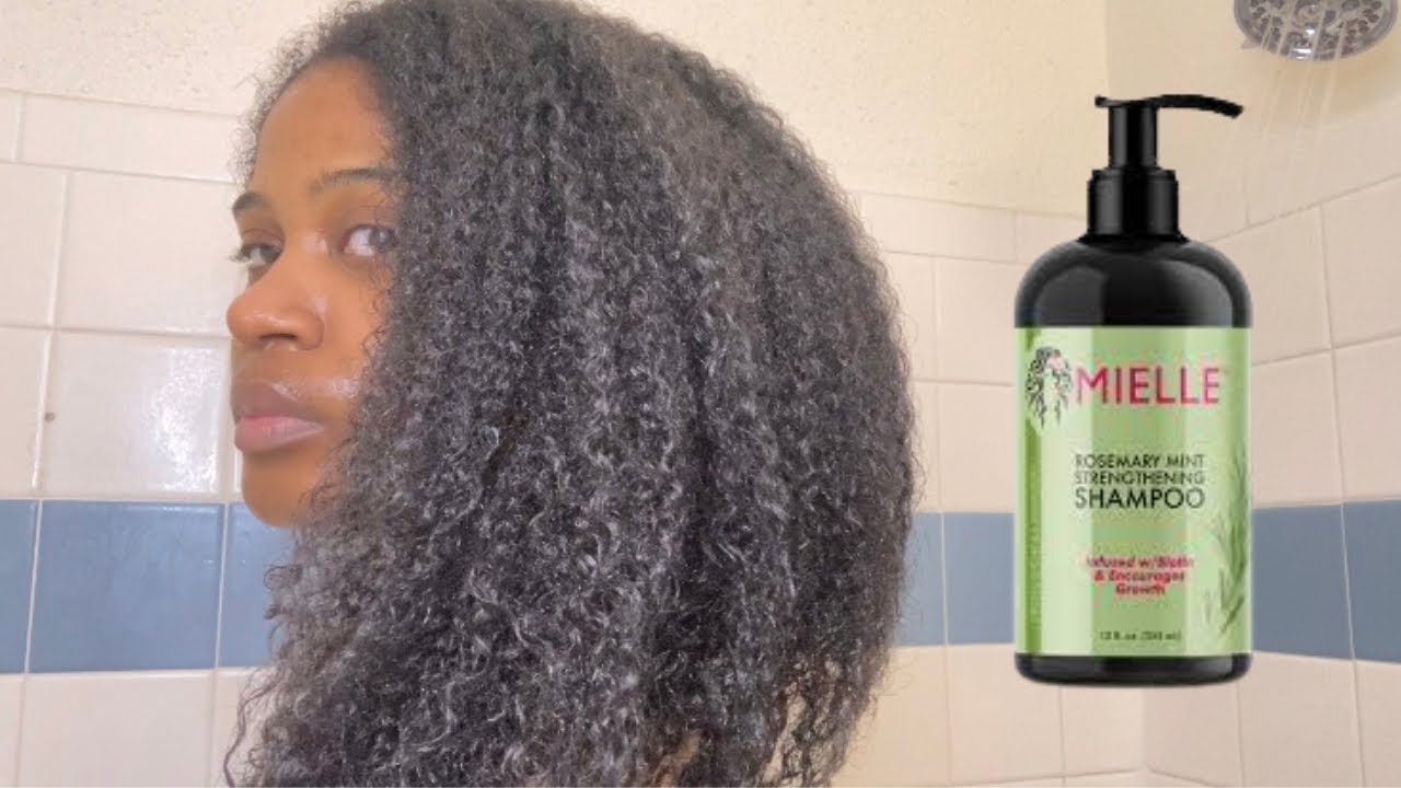 Trying The Mielle Organics Rosemary & Mint Strengthening Shampoo | No Regrets! | Mikaela's Space