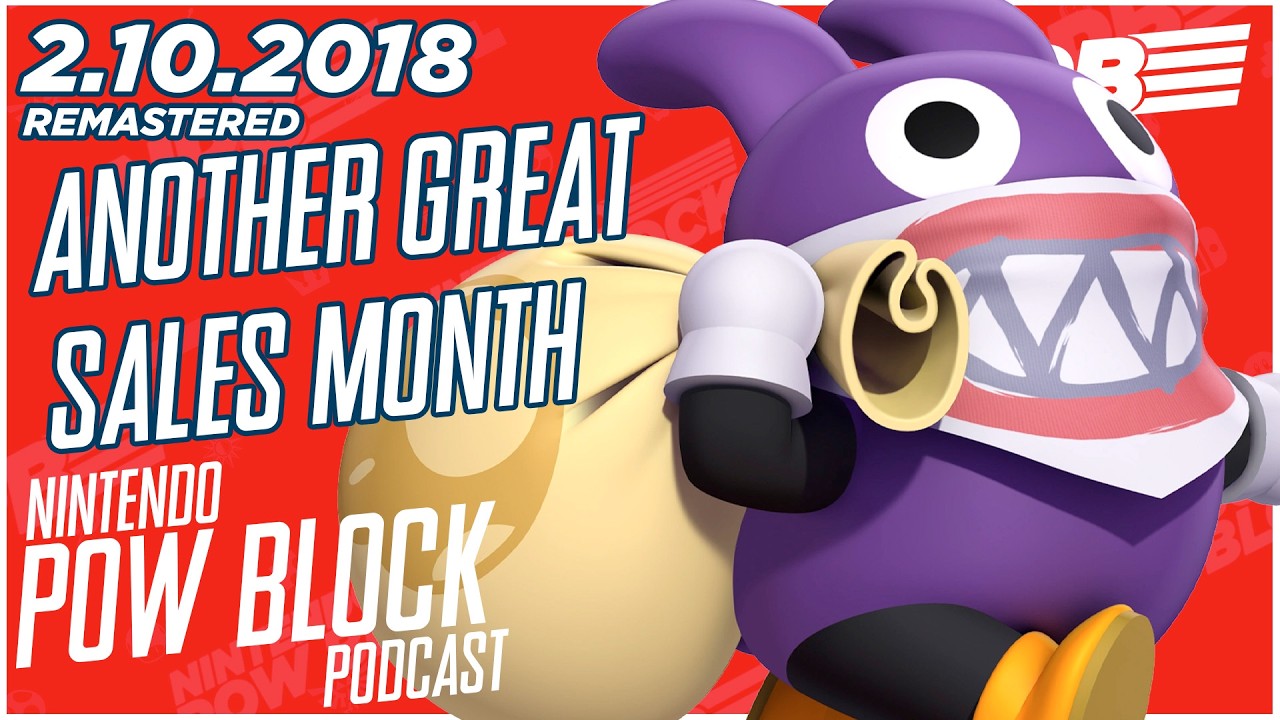 Nintendo Switch Has Another Great Sales Month - Nintendo Pow Block 2.10.2018