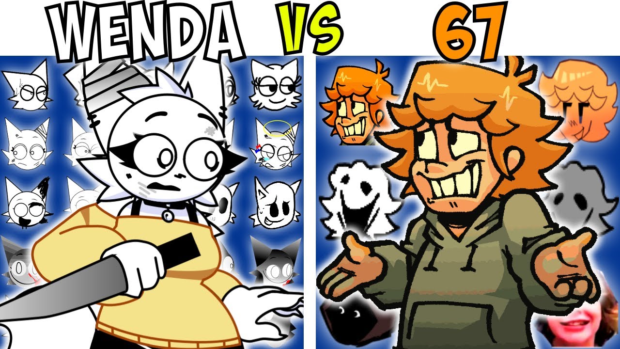 ALL WENDA VS 67 TEST | FNF Character Test | Gameplay VS Playground