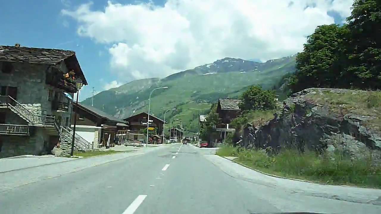 Switzerland 153 (Camera on board): Arolla (VS), Evolène par le val d'Arolla