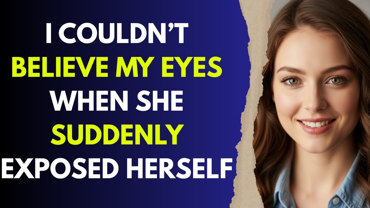 I Couldn’t Believe My Eyes When She Suddenly Exposed Herself