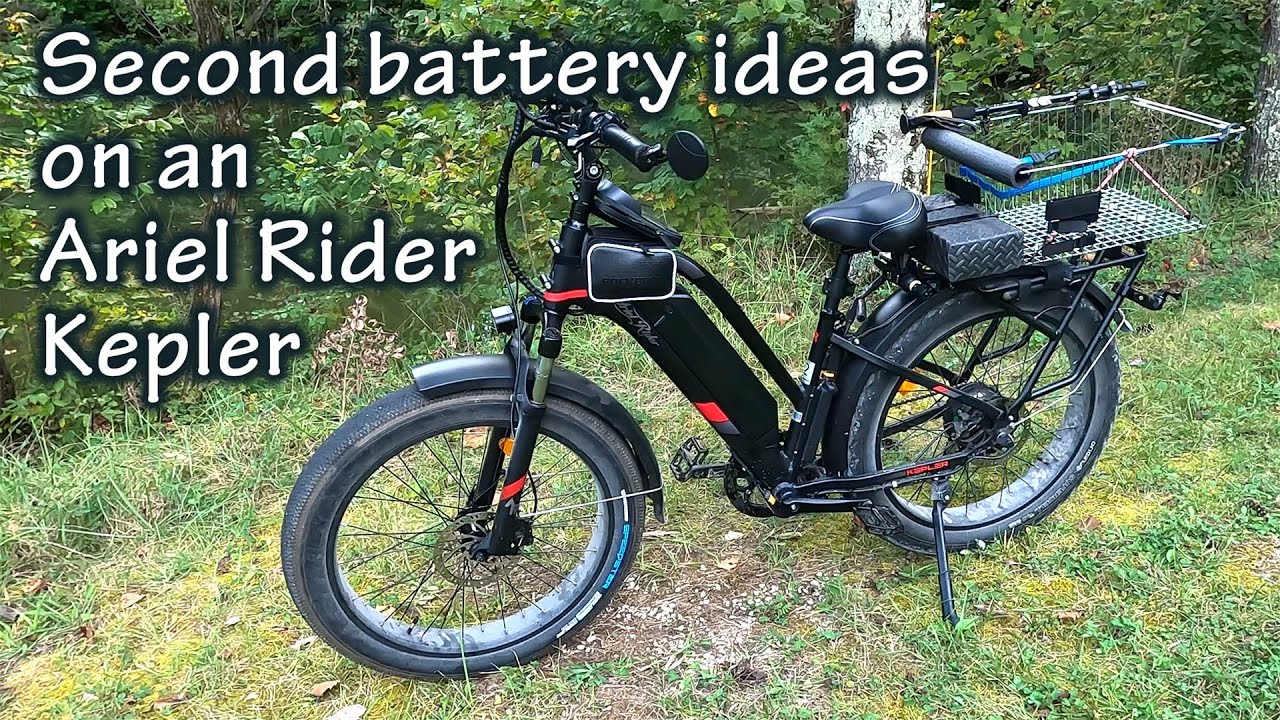Two Batteries on an Ariel Rider Kepler