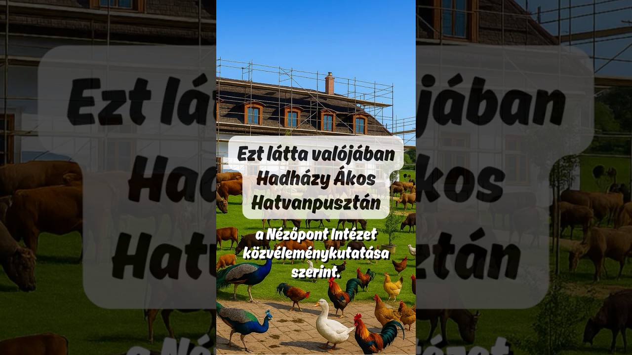 Amit val&oacute;ban l&aacute;tott Hadh&aacute;zy &Aacute;kos Hatvanpuszt&aacute;n! #hatvanpuszta #orb&aacute;nviktor #orb&aacute;ngyőző