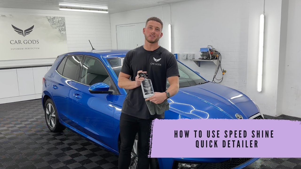 How to use Speed Shine Quick Detailer