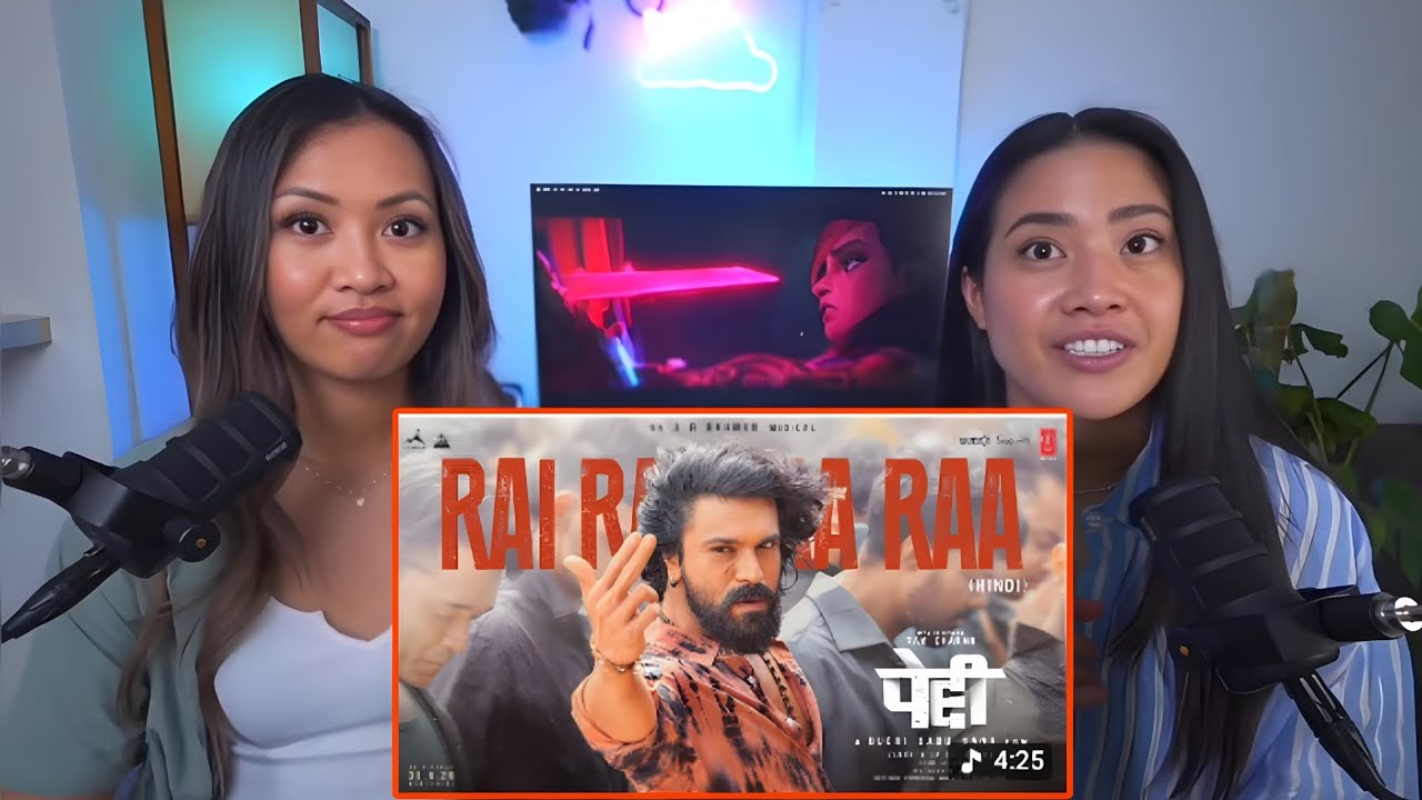 First Time Hearing “Rai Rai Raa Raa” 😱🔥 | Foreigners React to Ram Charan & Janhvi | Peddi
