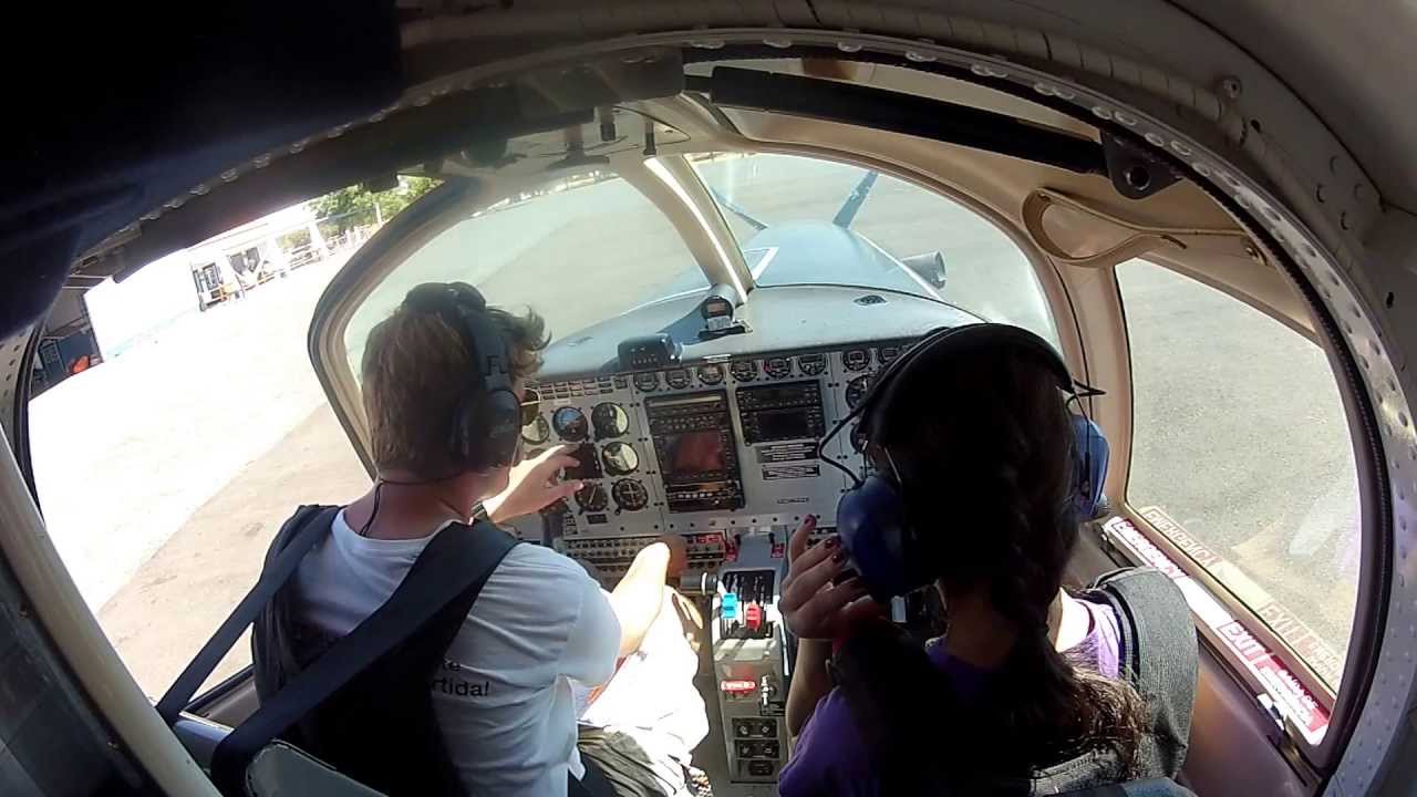 Start up and take-off in a PAC 750 XL