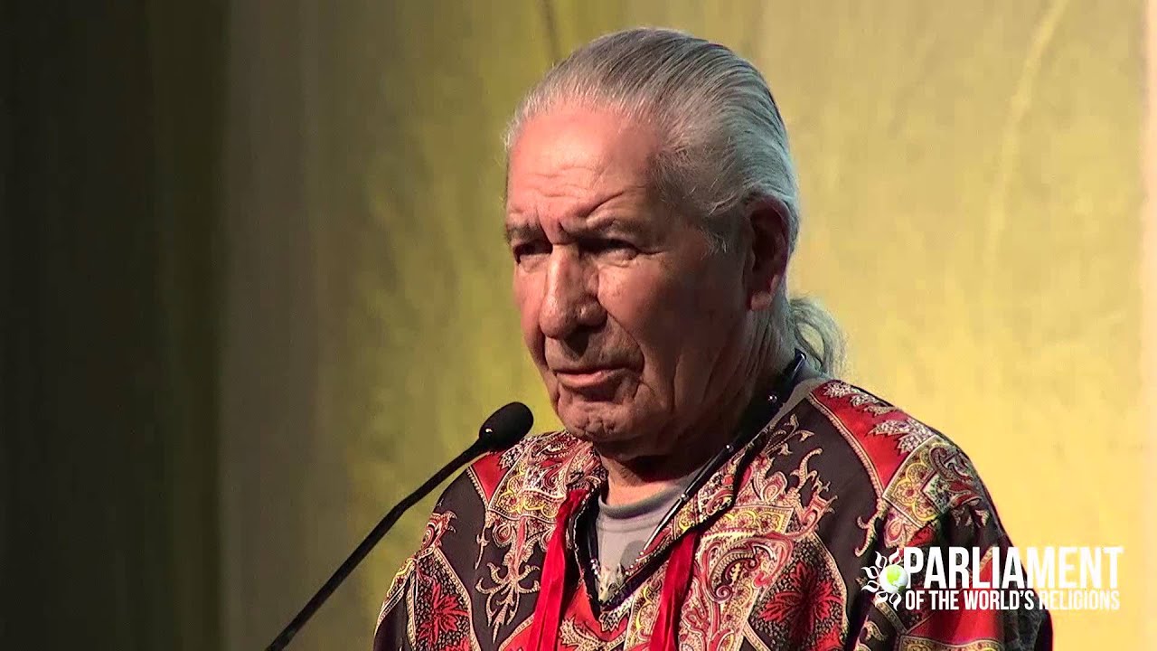 Chief Oren Lyons Gives Keynote Address at the 2015 Parliament of the World's Religions