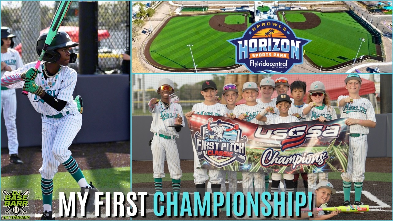 11-Year-Old DJ Barr Wins His First 11U Championship! | Suncoast Marlins