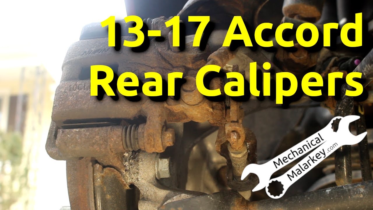 Rear Brake Caliper Replacement - 2013-2017 Honda Accord