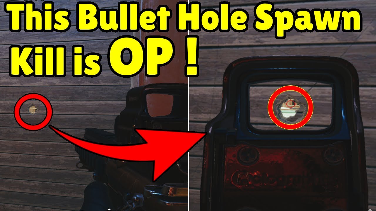 How Pro Players Spawnpeek in Ranked * Bullet Hole Spawnpeek is OP * - Rainbow Six Siege