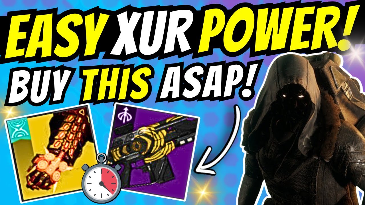 HUGE XUR UPDATE & POWER - Solo Players Get NOW! FREE TRIALS Loot Exotic & Leveling GLITCH Destiny 2
