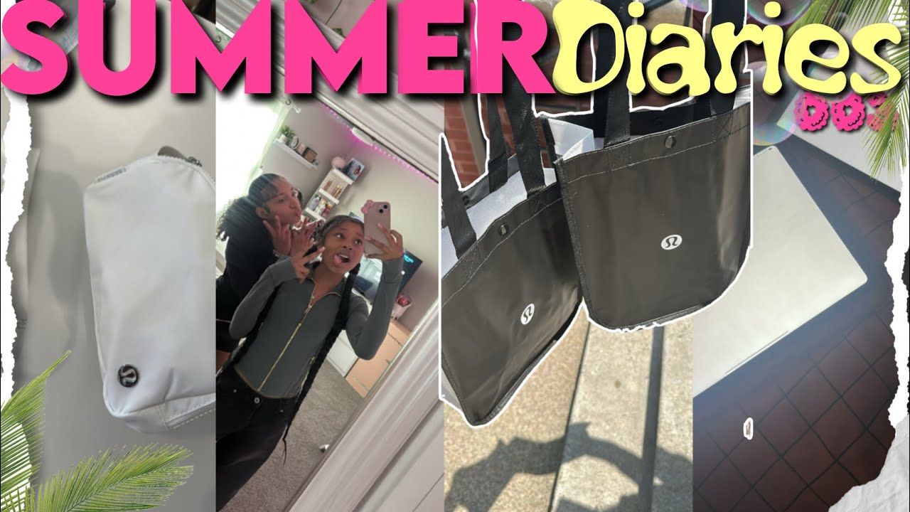 SUMMER DIARIES 003 🌺!! Lululemon,target, high country, all-nighter, etc ౨ৎ