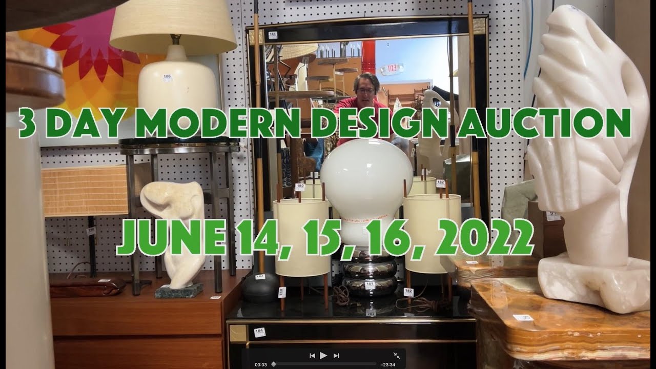 June 14 15 16, 2022 Modern Design Auction   HD 1080p