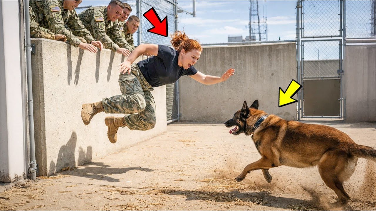 Stirb jetzt: Sie warfen das neue Mädchen ins K9-Gehege, ohne zu wissen, dass sie Trainerin war!!!