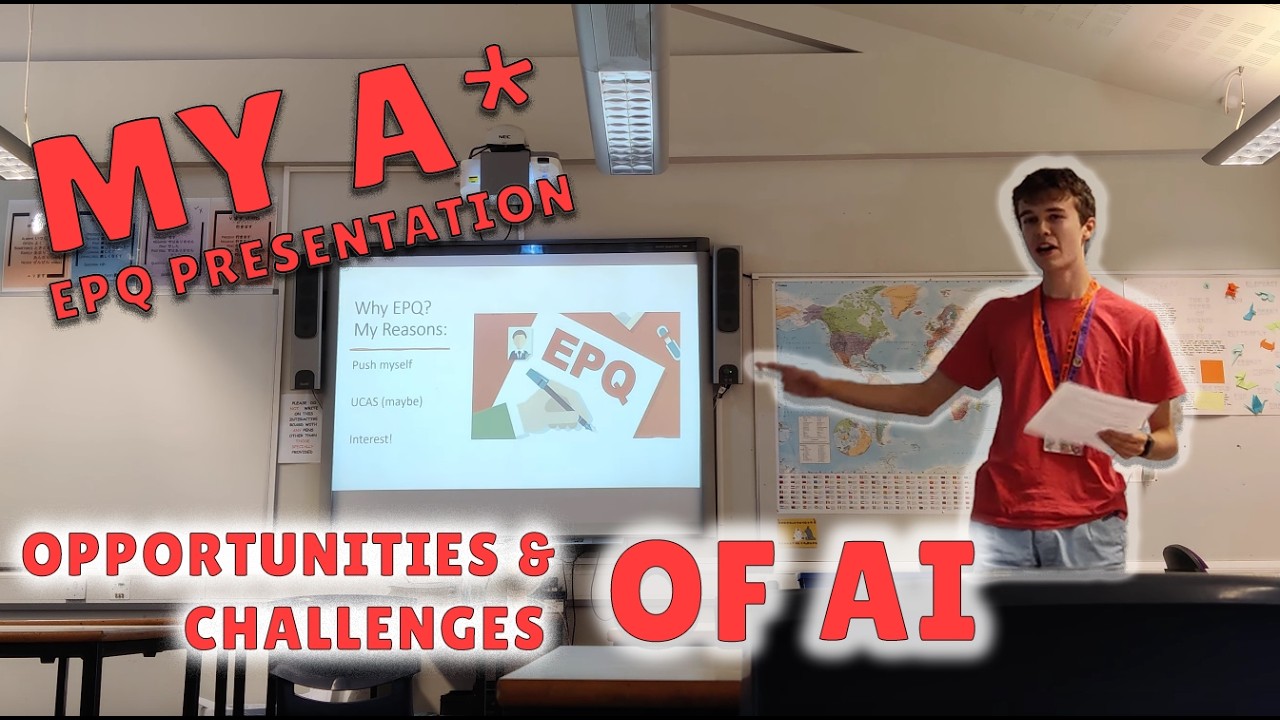 My A* Exemplar EPQ Presentation - Opportunities and Challenges of AI