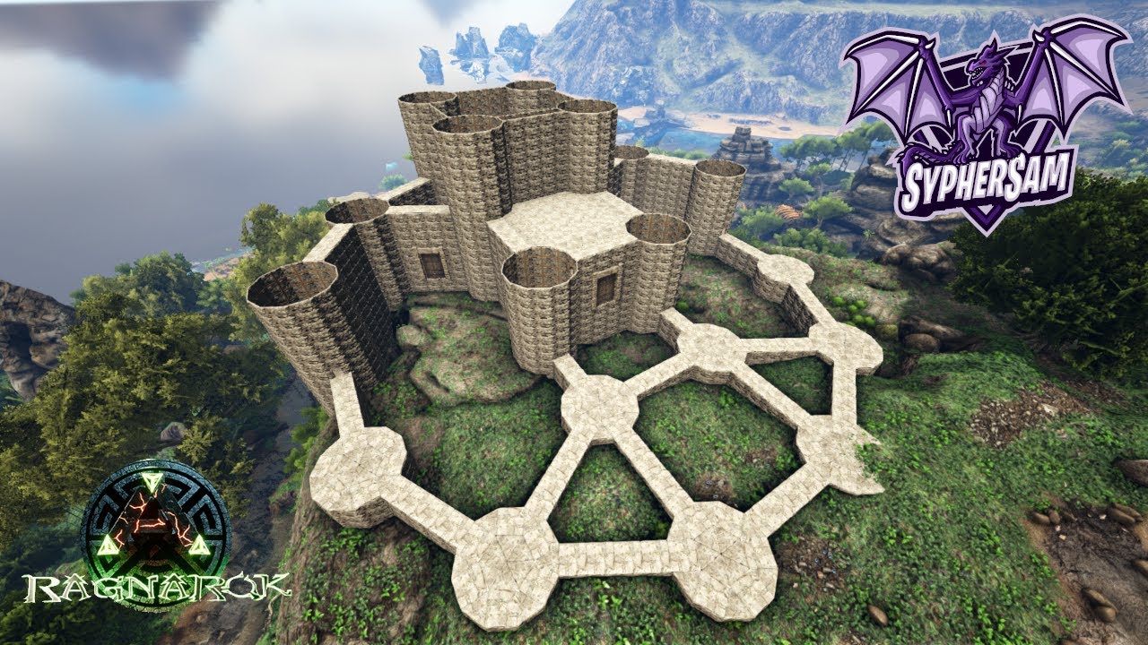 ARK: Building A Castle EP 1 - CAMELOT Lite RP Server (Speed Build)