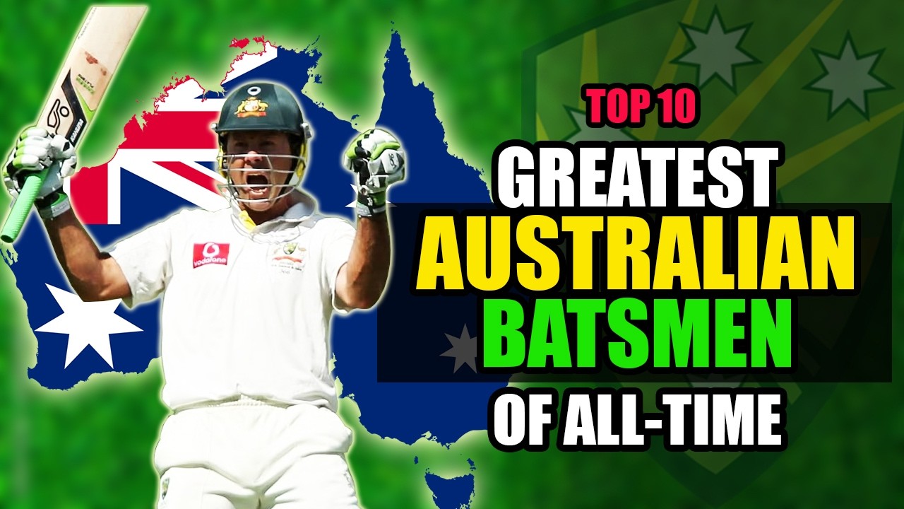 Greatest Australian Batsmen of Alltime | Top 10