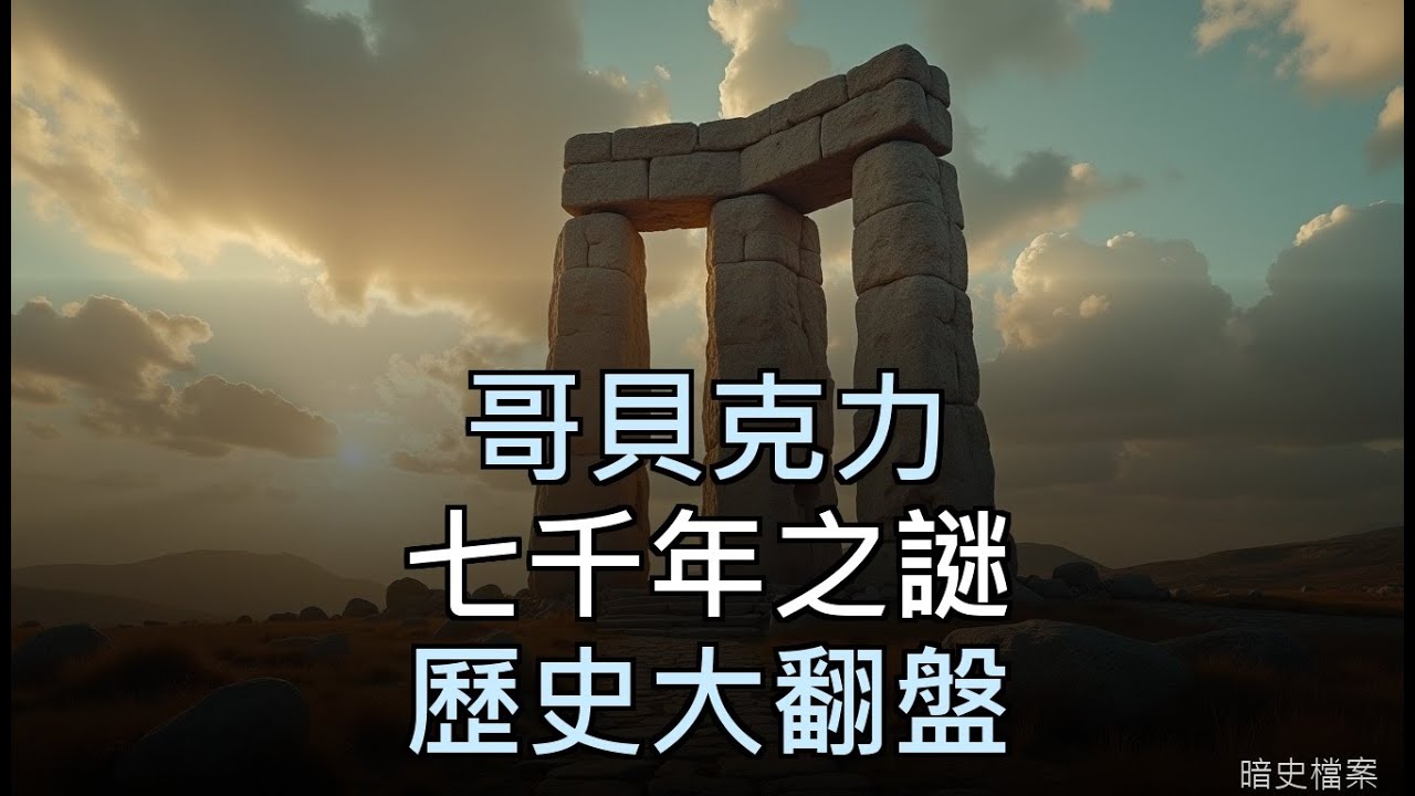 歷史課本寫錯了？比金字塔老七千年的「史前巨石神廟」：哥貝克力石陣 | 暗史檔案