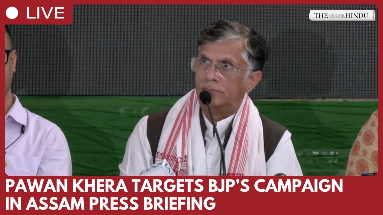 Congress leader Pawan Khera targets BJP on Assam campaign issues amid heated election atmosphere