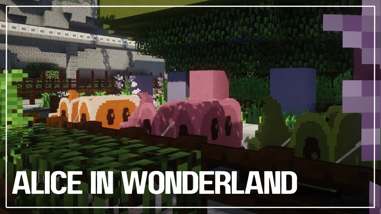 Alice in Wonderland (Disneyland Minecraft Ride)