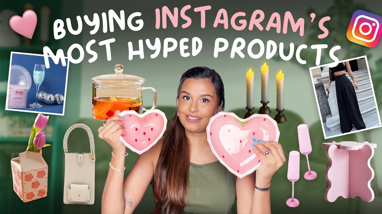 Buying EVERYTHING Instagram Recommended Me🎀 / Instagram Made Me Buy It!