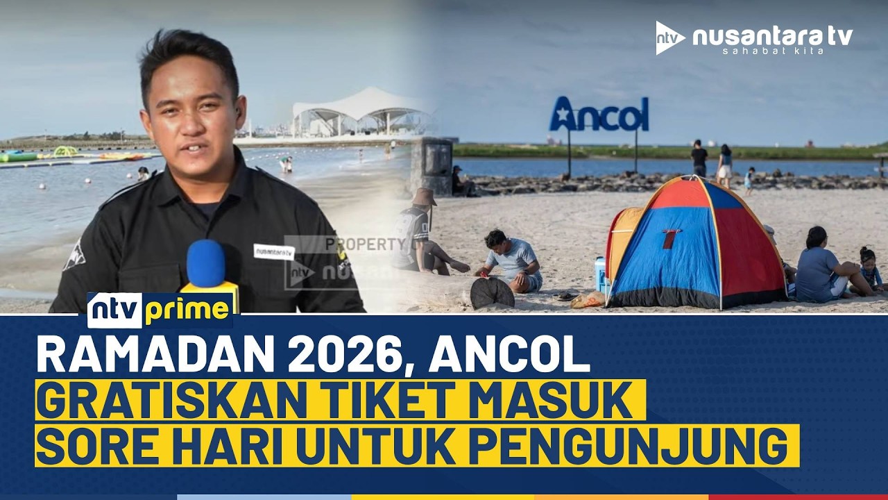 Gratis Masuk Ancol Saat Ramadan, Warga Manfaatkan Waktu Ngabuburit | NTV PRIME