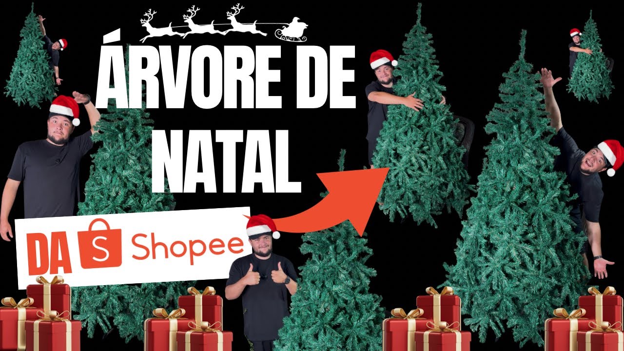 Árvore de Natal da Shopee 2025 
