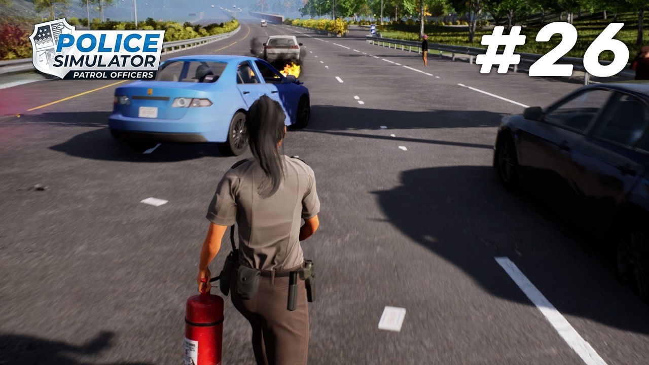 Police Simulator, эпизод 26 — Пожары, аварии и вождение в нетрезвом виде? О боже… Какая же это пе...