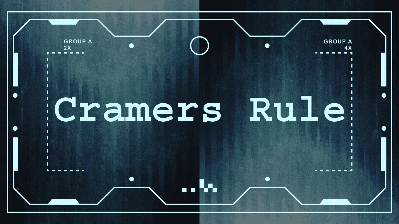 Cramers Rule