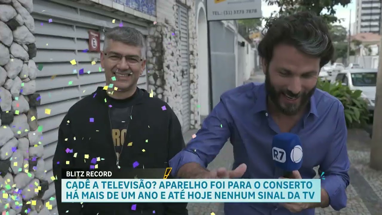 Blitz RECORD: homem leva TV para conserto e após um ano ainda não recebeu aparelho de volta
