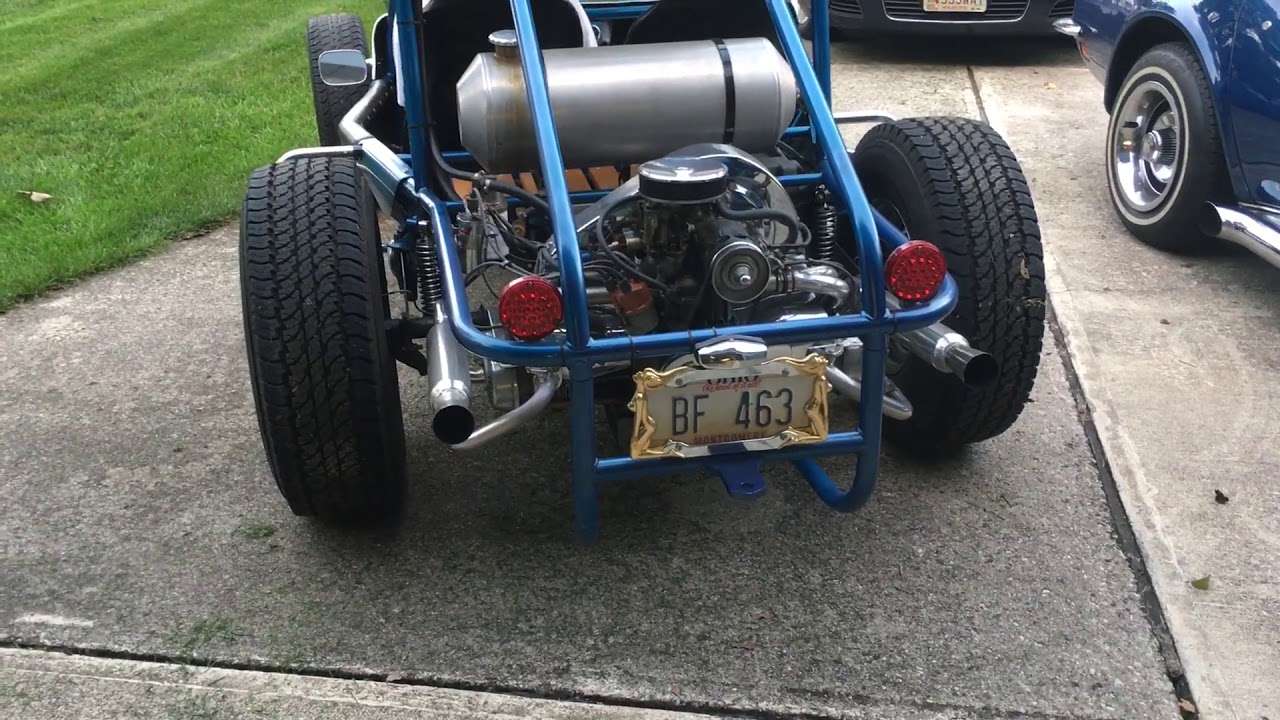 VW sand rail buggy exhaust
