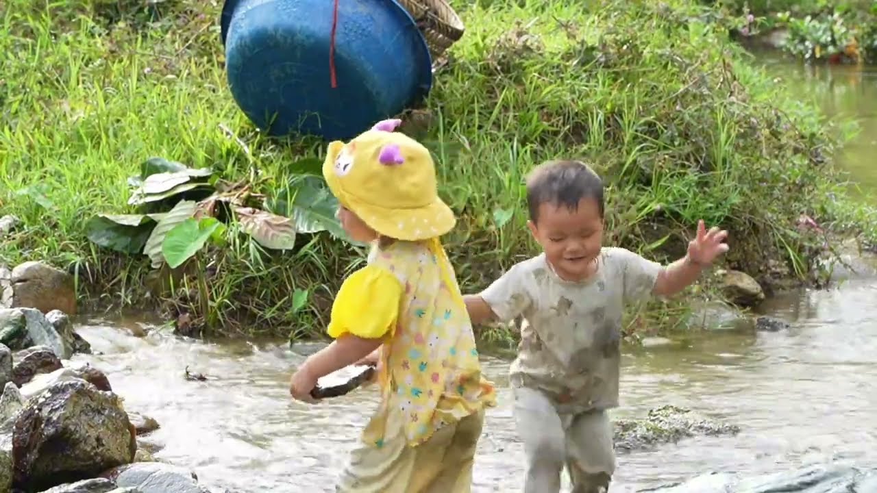 30 días completos: Cosecha de pescado a mano para vender - Cocina para niños