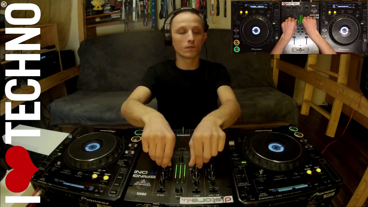 Live techno mix with Reloop RMX22i mixer (2016)