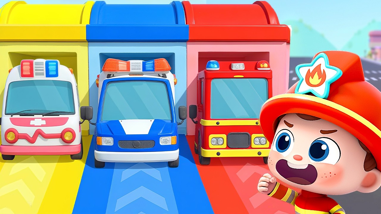 🔴Super Heroes - Firefighter, Policeman, Doctor | Rescue Team | Nursery Rhyme & Kids Songs | BabyBus