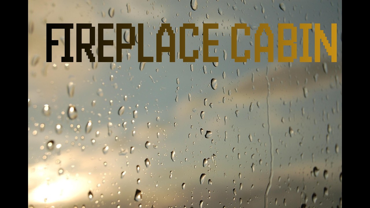 Rain, Thunder & Fireplace Sounds – 10 Hours Cozy Cabin Ambience for Sleep