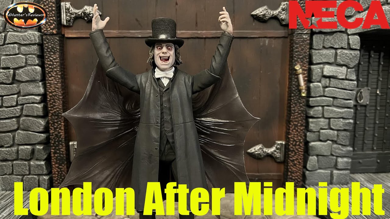 NECA London After Midnight Professor Burke Ultimate Lon Chaney Action Figure Review & Comparison