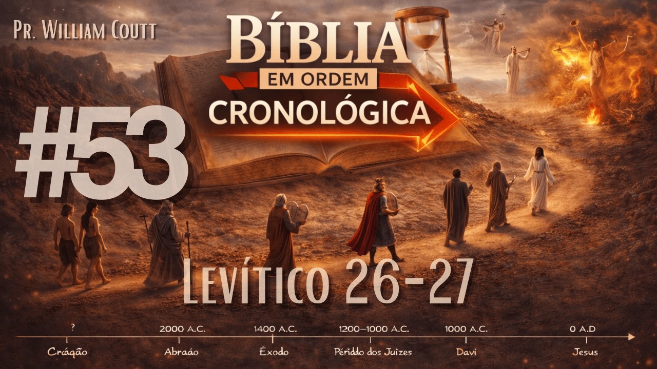 #53 LEVÍTICO 26-27 | LEITURA DA BÍBLIA EM ORDEM CRONOLÓGICA