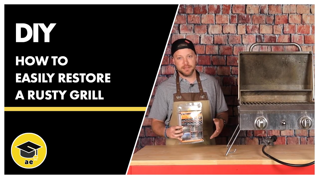 How to Easily Restore a Rusty Grill w/ Barry's Restore It All | AE DIY