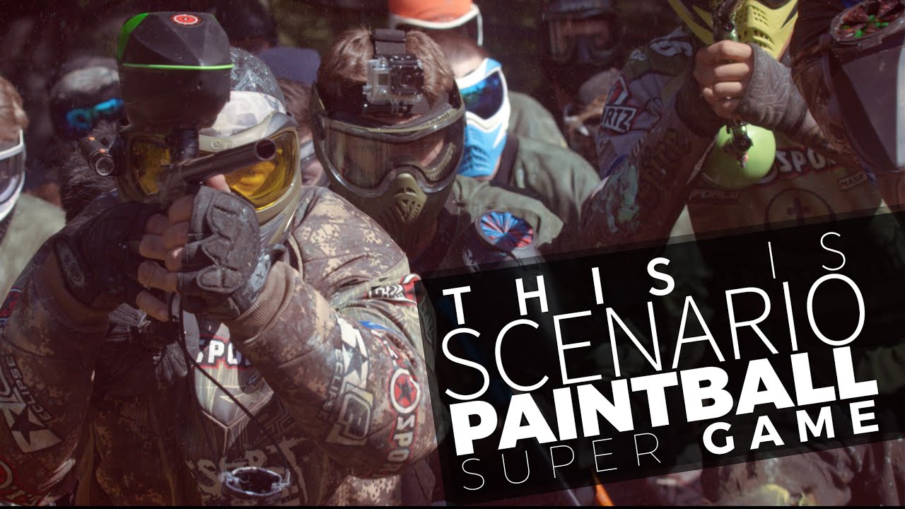 This Is Scenario Paintball - 2015 Super Game (4K60P!)