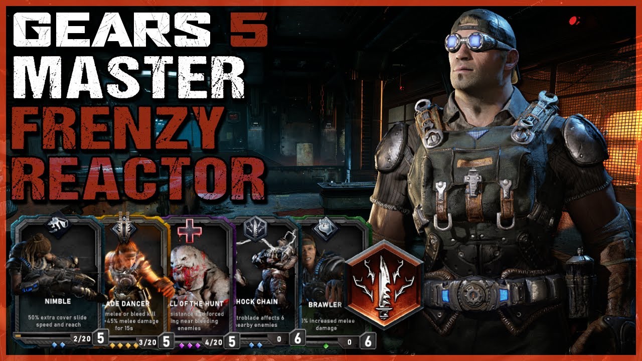 Nimble goes ZOOM! - Master Blademaster on Reactor - Gears 5 Frenzy Horde Daily 9-14-2021