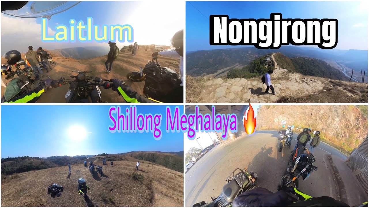 Shillong Laitlum and nongjrong explore 🔥🔥🏍️
