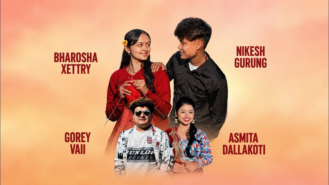 ASMITA DALLAKOTI'S SONG RATO DHAGAIKO GOREYVAII|| NIKESH GURUNG || BHAROSA CHETTRI| NEW TYPICAL SONG