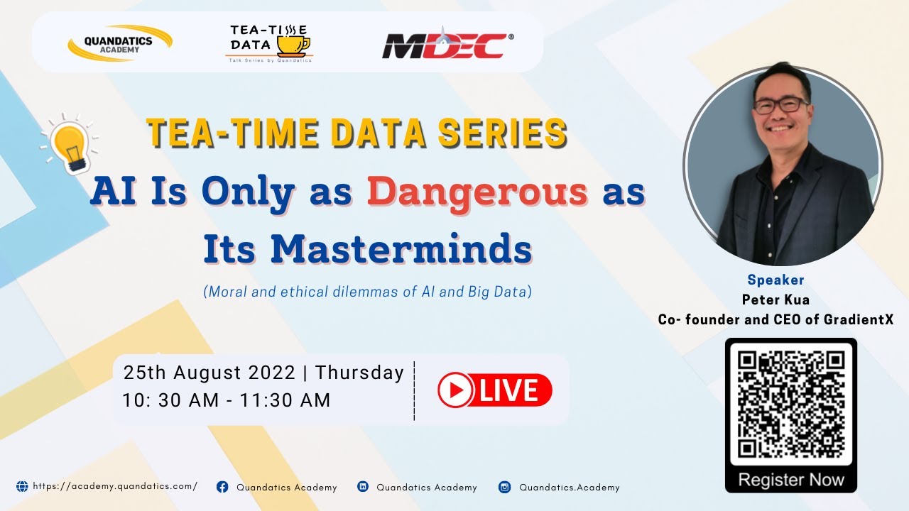 Tea-Time Data: AI Is Only as Dangerous as Its Masterminds